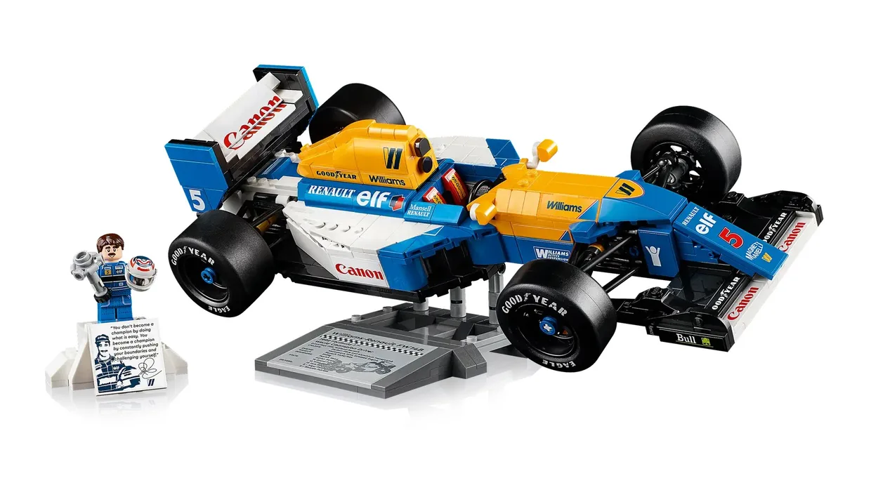 Конструктор LEGO Icons Williams Racing FW14B и Найджел Мэнселл (10353) — фото 4