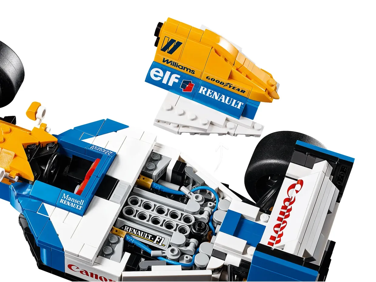 Конструктор LEGO Icons Williams Racing FW14B и Найджел Мэнселл (10353) — фото 6