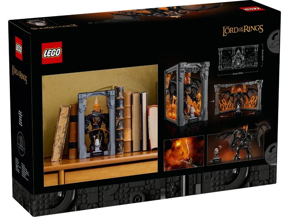 Конструктор LEGO Icons Володар перснів: Балроґ. Книжковий куточок (10367) — фото 12