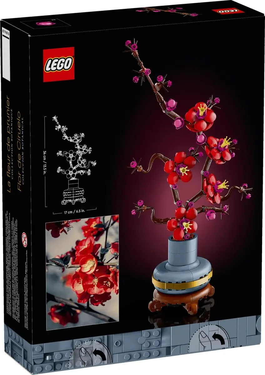 Конструктор LEGO Botanicals Сливовий цвіт (10369) — фото 10