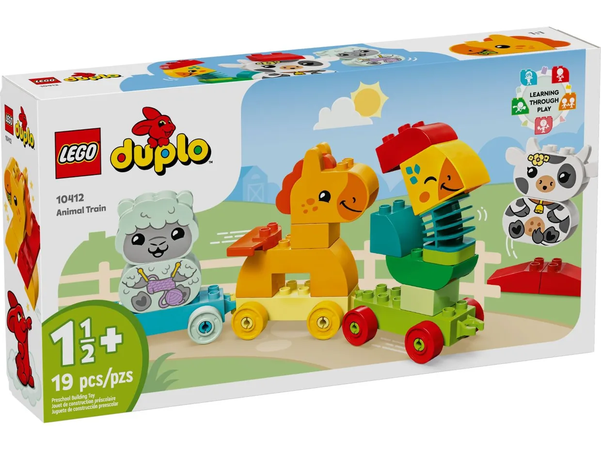 Конструктор LEGO DUPLO Потяг із тваринками (10412) — фото 6
