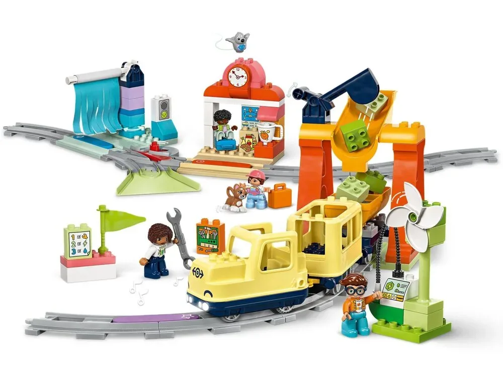 Конструктор LEGO DUPLO Большой интерактивный общественный поезд (10428)