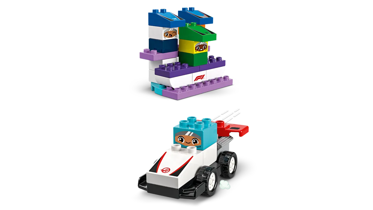 Конструктор LEGO DUPLO Болиды и пилоты команд F1 (10445) — фото 4