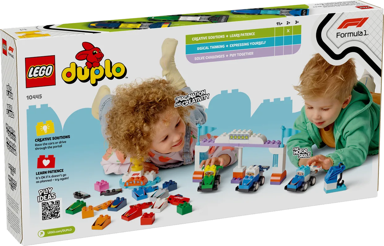 Конструктор LEGO DUPLO Болиды и пилоты команд F1 (10445) — фото 11
