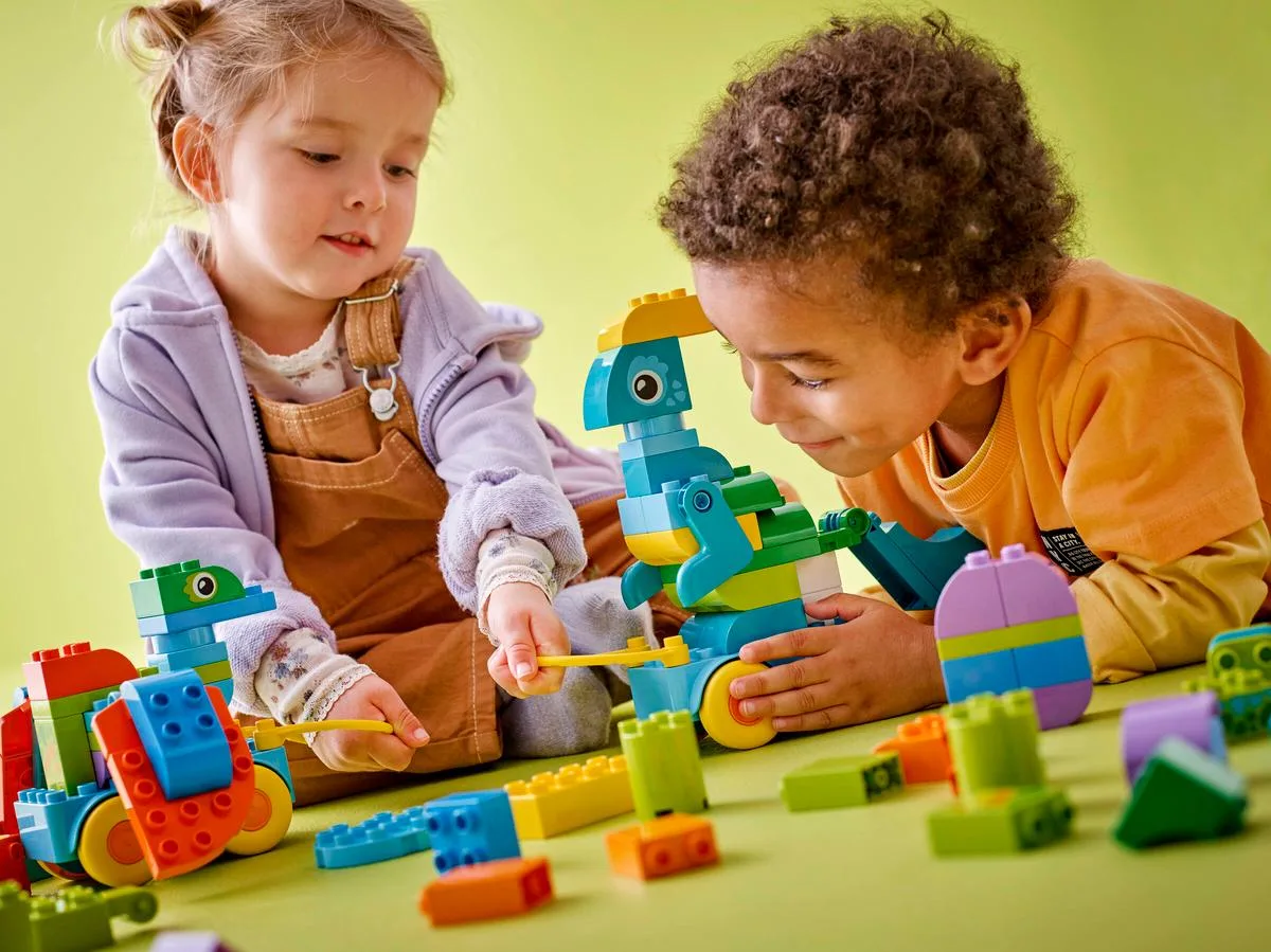 Конструктор LEGO DUPLO Динозавры на колёсах 3 в 1 (10451) — фото 6