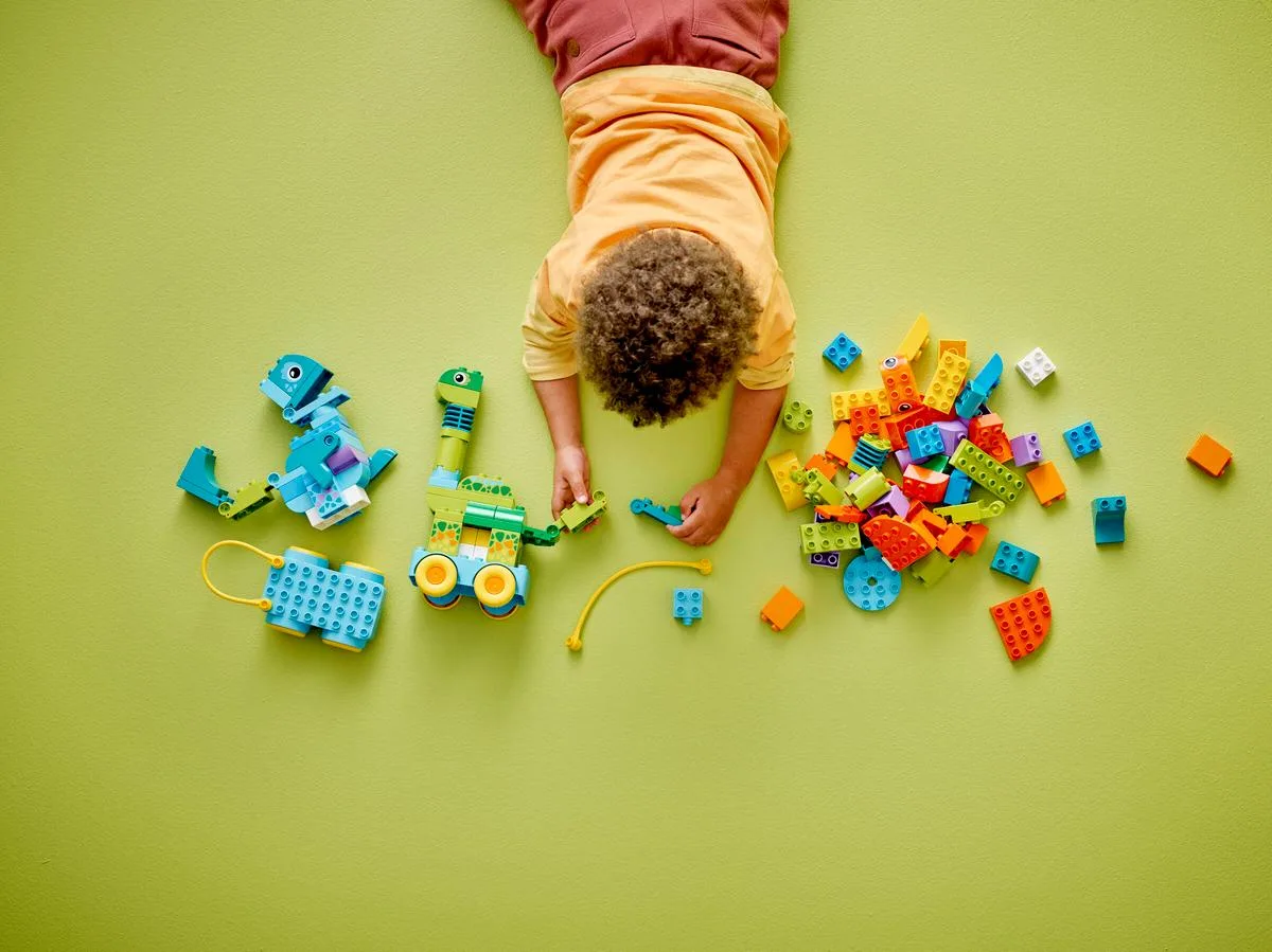 Конструктор LEGO DUPLO Динозавры на колёсах 3 в 1 (10451) — фото 7