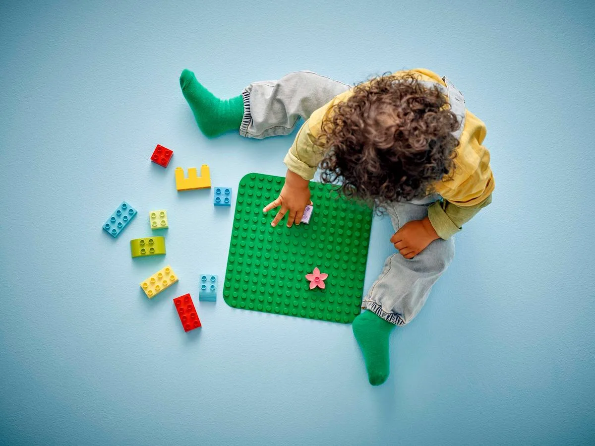 Конструктор LEGO DUPLO Зелена будівельна пластина (10460) — фото 4