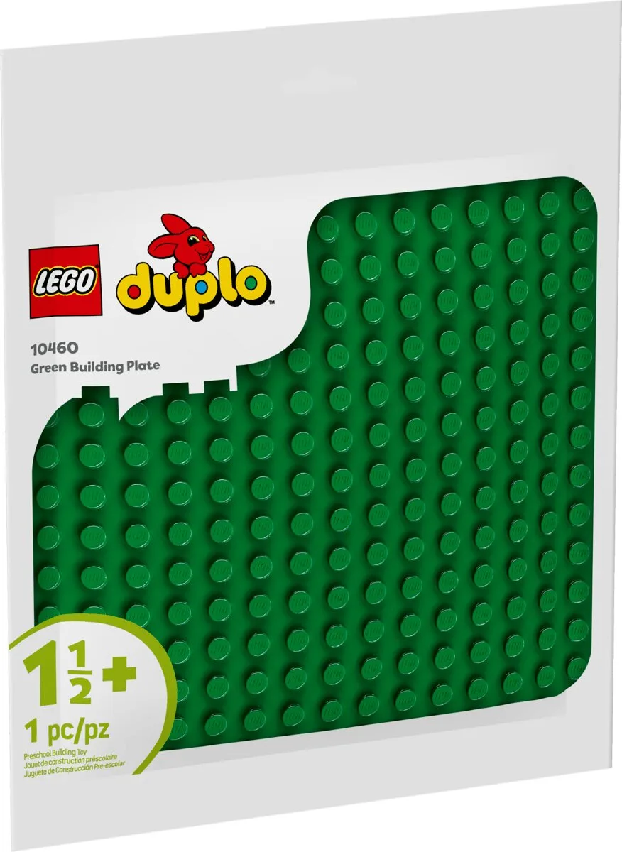 Конструктор LEGO DUPLO Зелена будівельна пластина (10460) — фото 5
