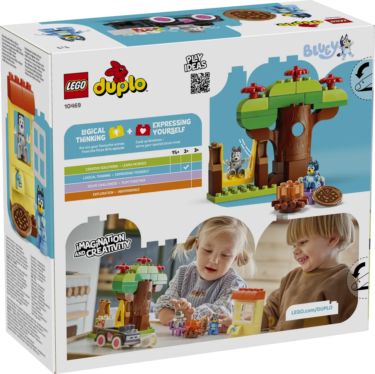 Конструктор LEGO DUPLO Bluey «Пиццерия» с Маффин и Блуи (10469) — фото 9