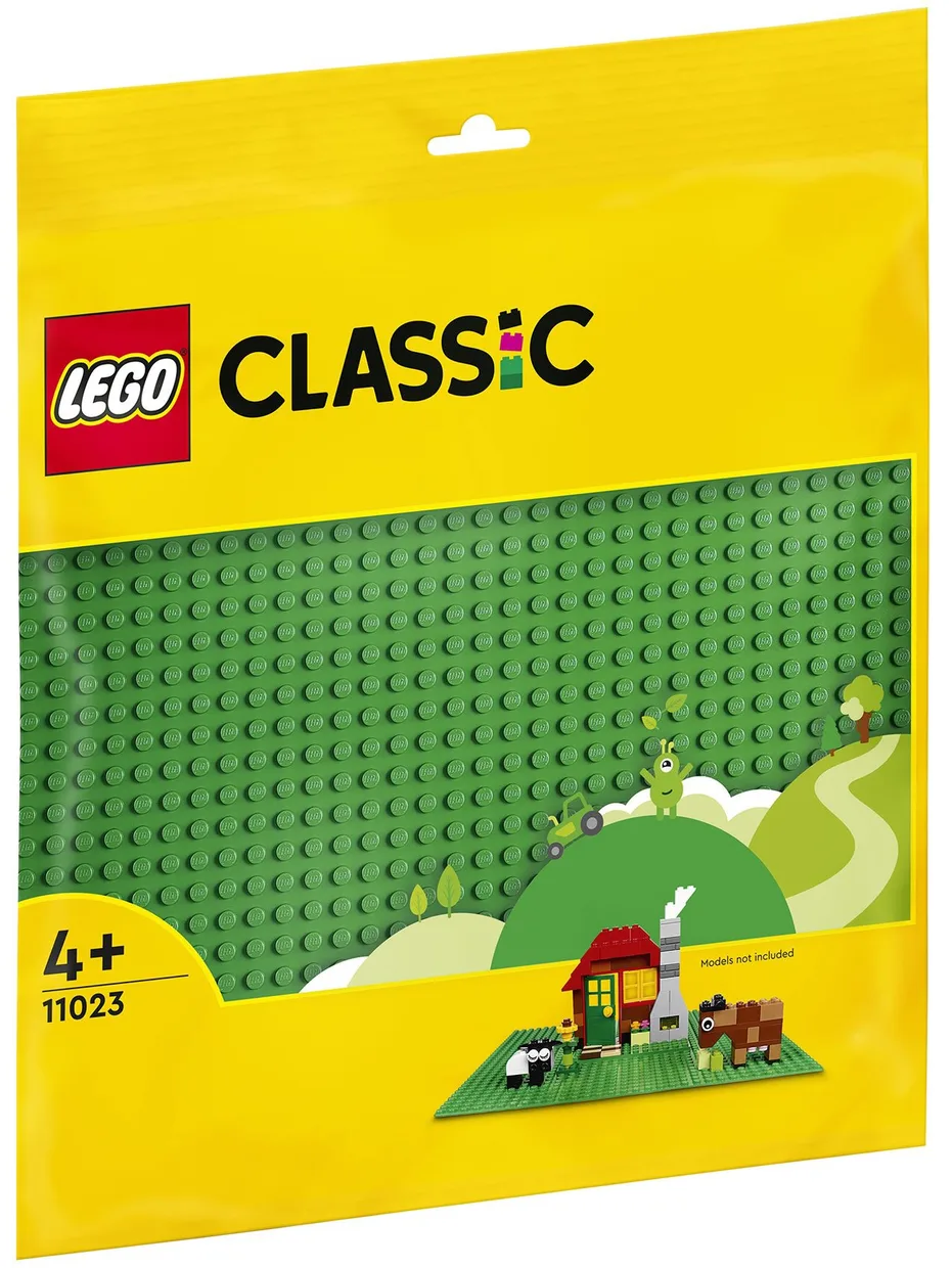 Конструктор LEGO Classic Зелёная базовая пластина (11023) — фото 4