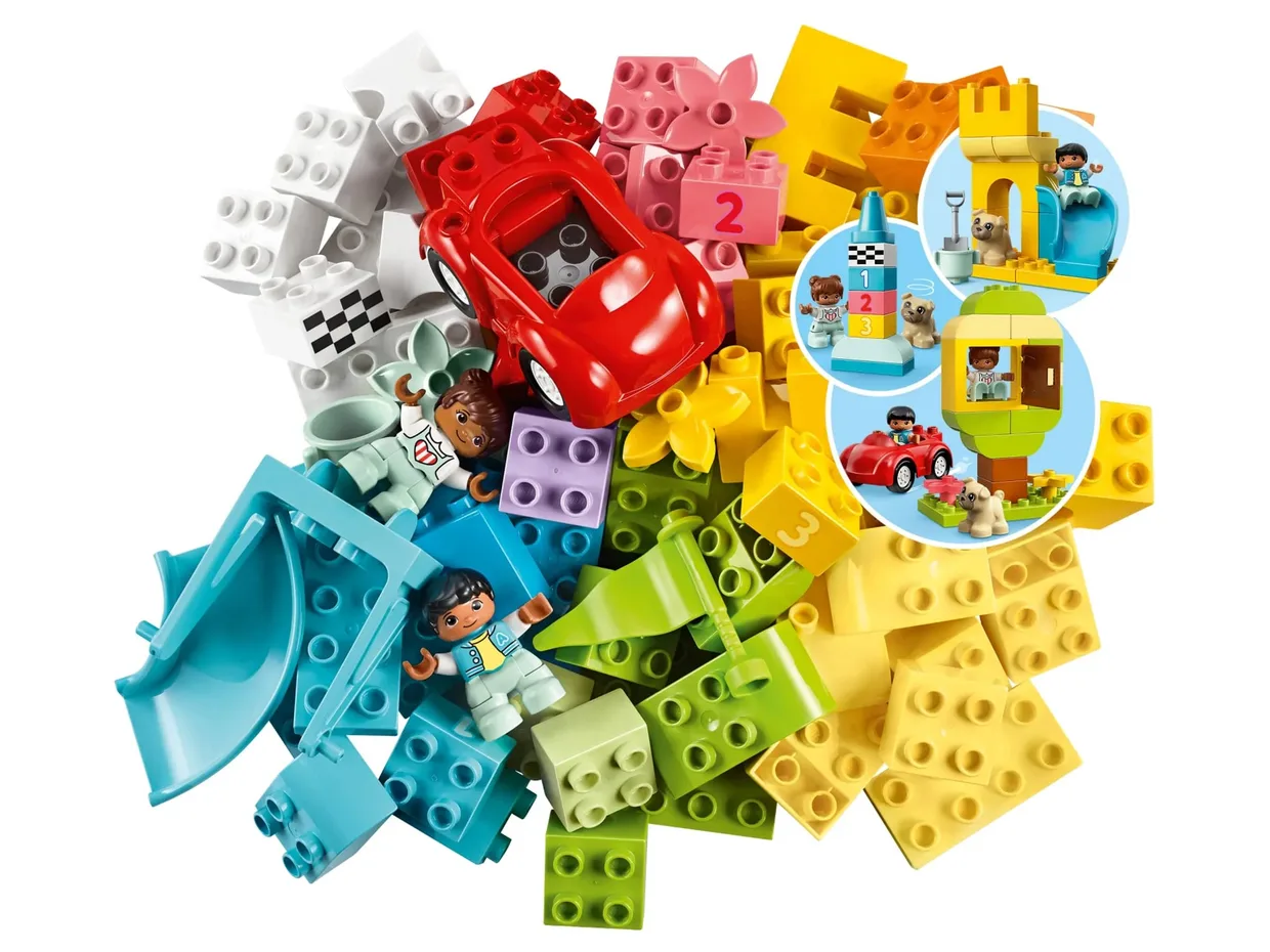 Конструктор LEGO DUPLO Коробка с кубиками Deluxe (10914) — фото 7
