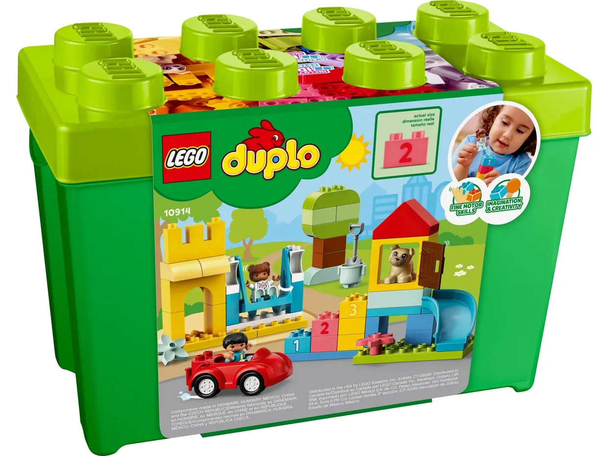Конструктор LEGO DUPLO Коробка с кубиками Deluxe (10914) — фото 9