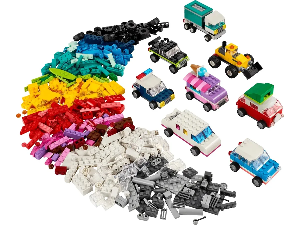 Конструктор LEGO Classic Творческие транспортные средства (11036)