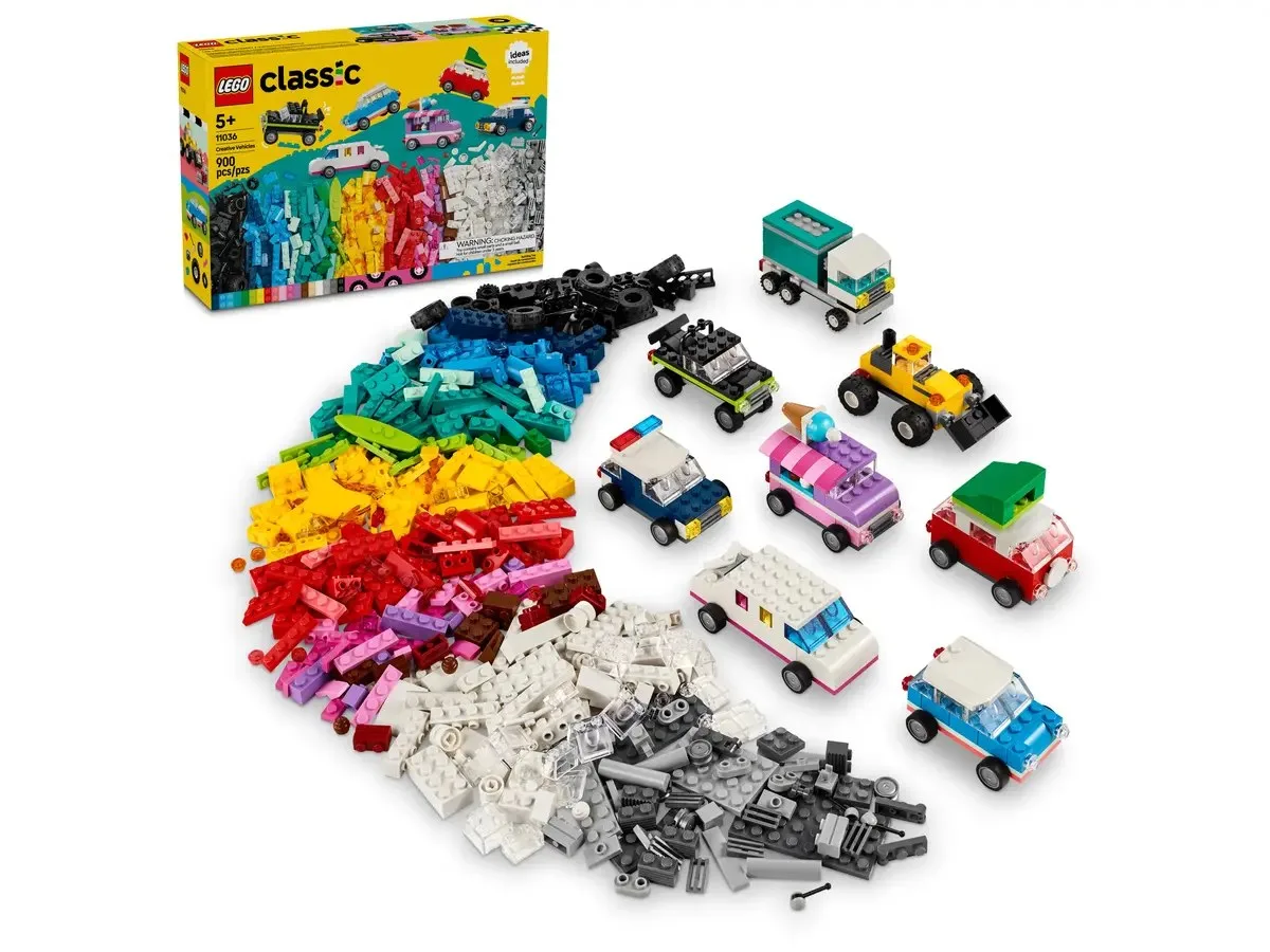 Конструктор LEGO Classic Творческие транспортные средства (11036) — фото 8