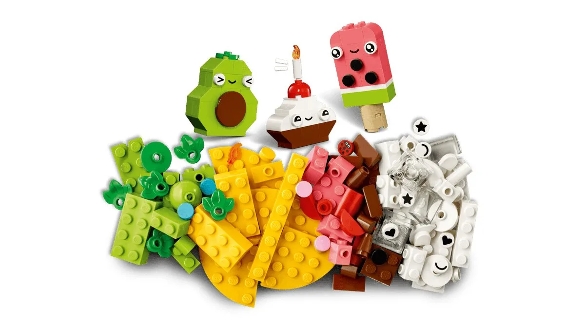Конструктор LEGO Classic Творческие друзья с едой (11039)