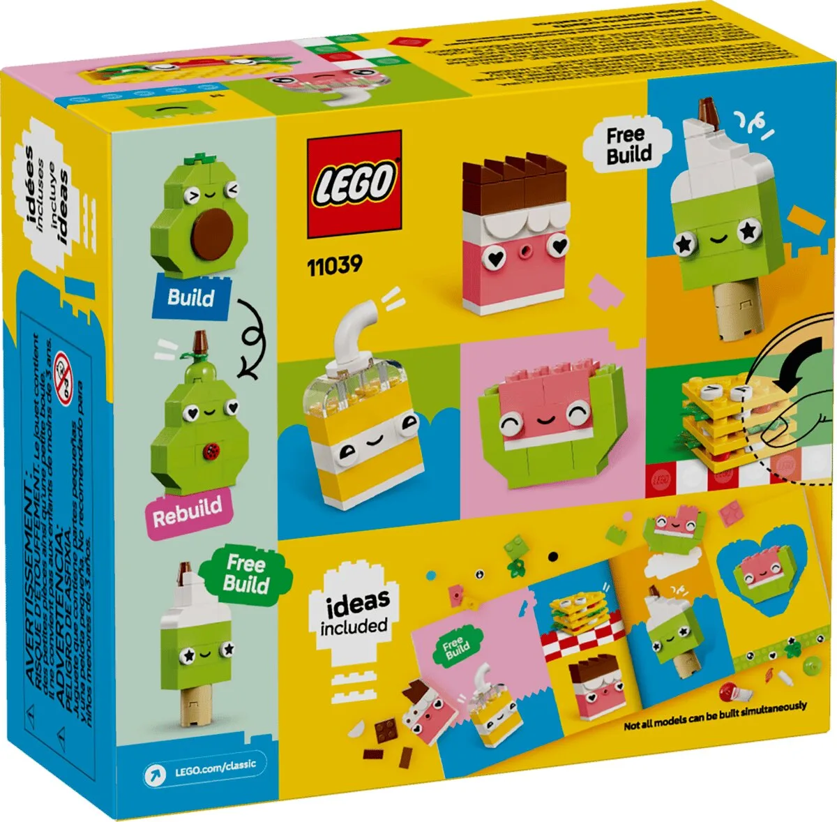 Конструктор LEGO Classic Творческие друзья с едой (11039) — фото 11