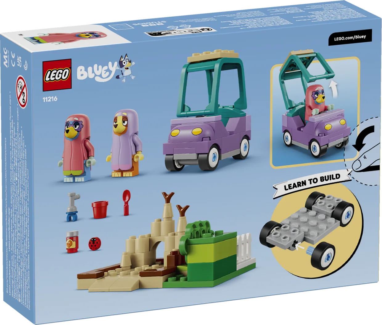 Конструктор LEGO Bluey «Бабушки» с Бинго и Блуи (11216) — фото 10