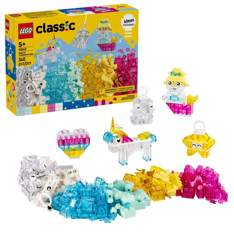 Конструктор LEGO Classic Волшебная прозрачная коробка (11040) — фото 11