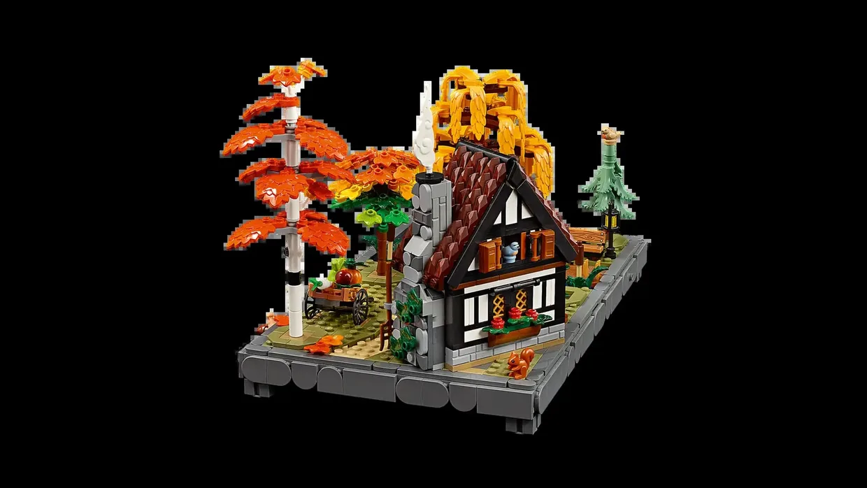 Конструктор LEGO Icons Осенний сад у коттеджа (11372) — фото 2