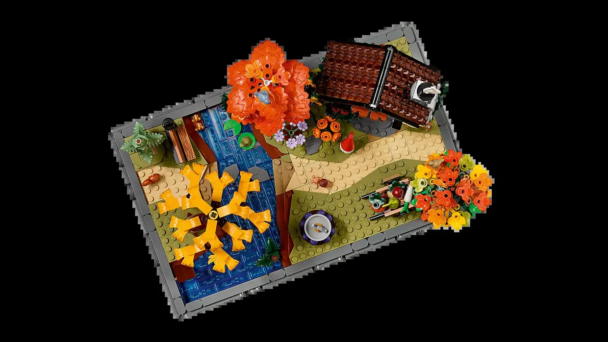 Конструктор LEGO Icons Осенний сад у коттеджа (11372) — фото 3