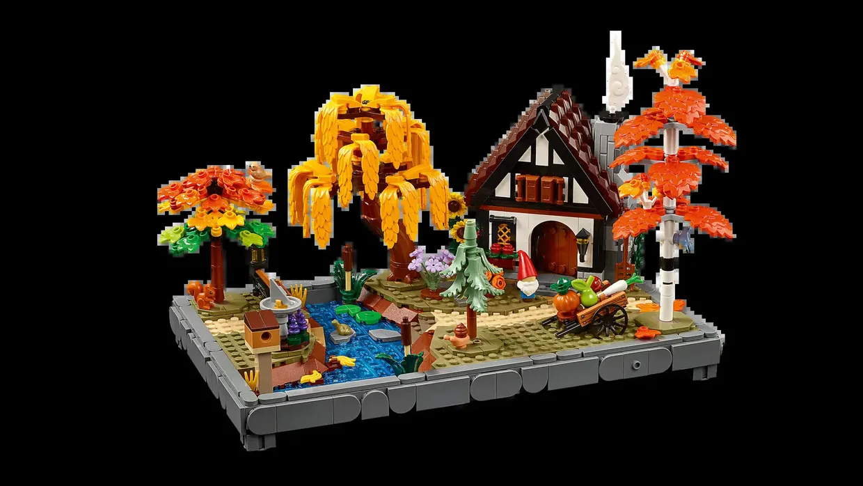 Конструктор LEGO Icons Осенний сад у коттеджа (11372) — фото 4
