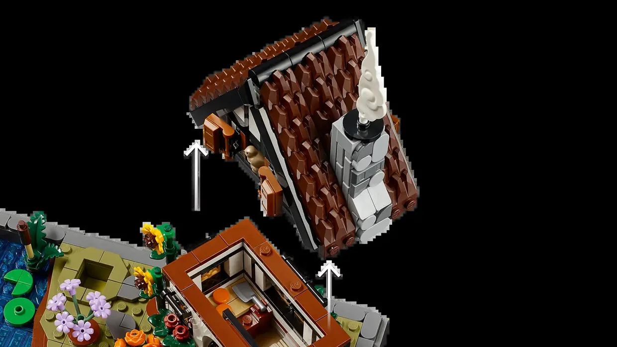 Конструктор LEGO Icons Осенний сад у коттеджа (11372) — фото 6