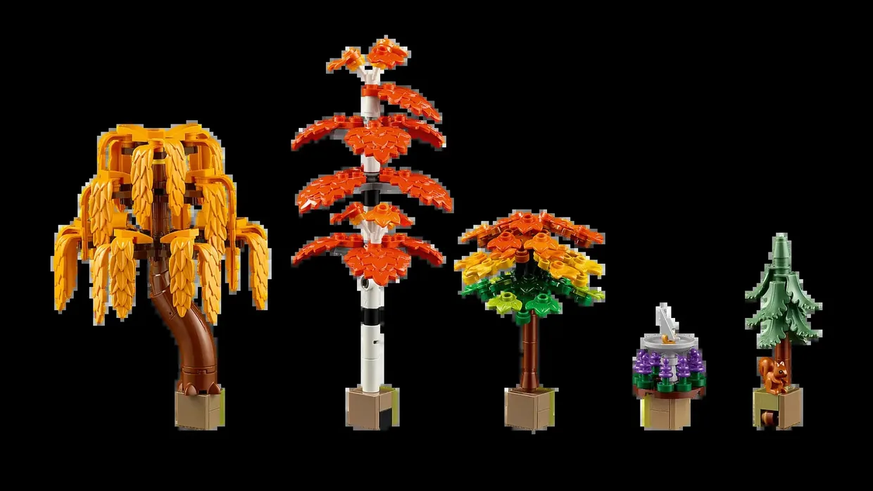 Конструктор LEGO Icons Осенний сад у коттеджа (11372) — фото 7