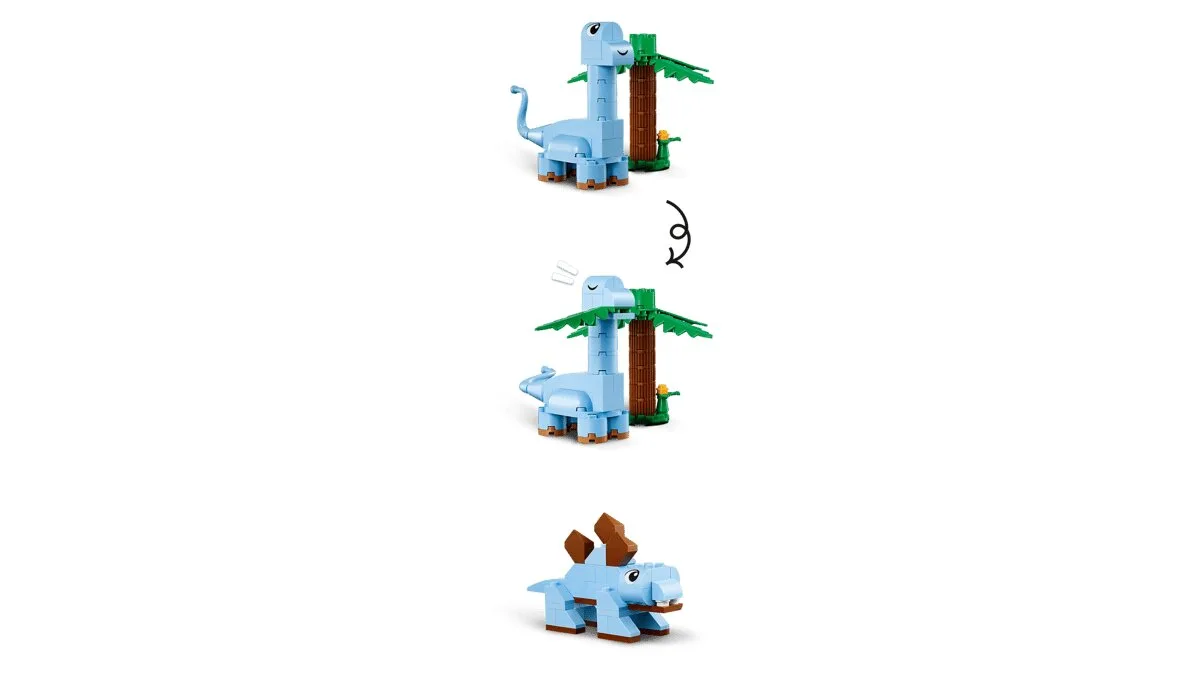 Конструктор LEGO Classic Творческие динозавры (11041) — фото 7