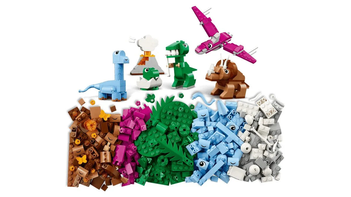 Конструктор LEGO Classic Творческие динозавры (11041) — фото 10
