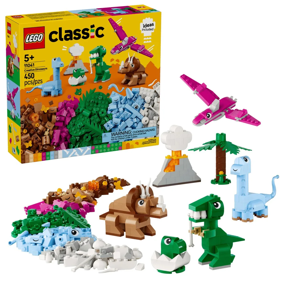 Конструктор LEGO Classic Творческие динозавры (11041) — фото 11