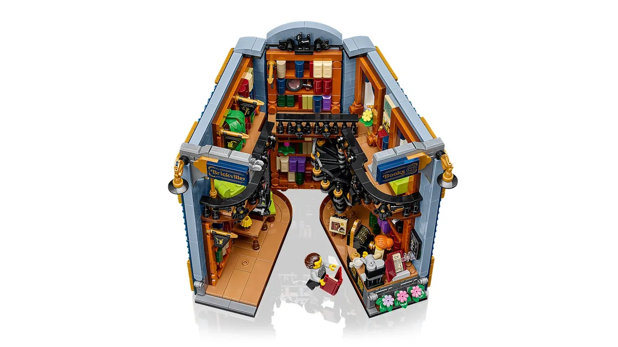 Конструктор LEGO Icons Книжная лавка: книжный уголок (11379) — фото 3