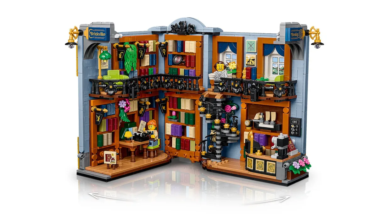 Конструктор LEGO Icons Книжная лавка: книжный уголок (11379) — фото 6