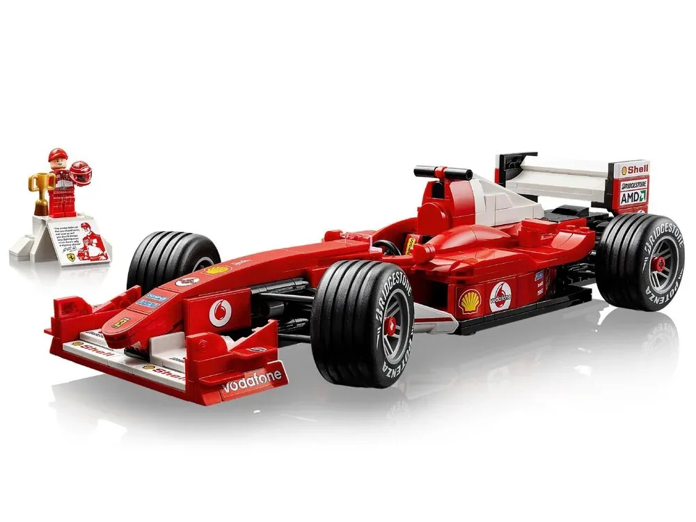Конструктор LEGO Icons Ferrari F2004 і Міхаель Шумахер (11375) — фото 2