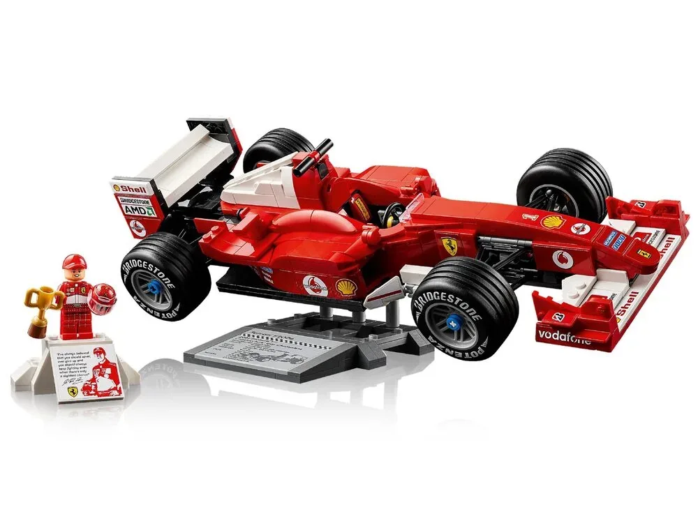 Конструктор LEGO Icons Ferrari F2004 і Міхаель Шумахер (11375) — фото 3