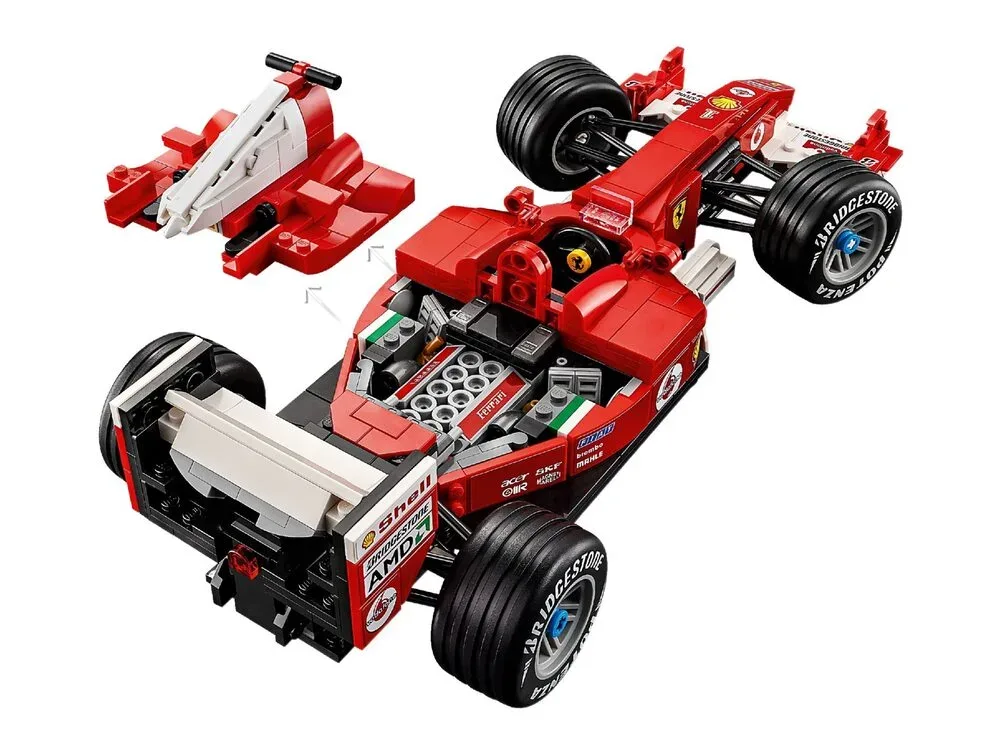 Конструктор LEGO Icons Ferrari F2004 і Міхаель Шумахер (11375) — фото 6