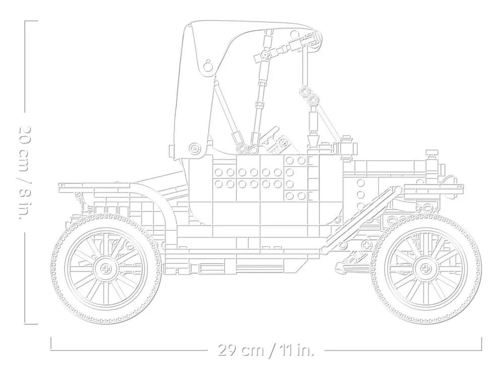 Конструктор LEGO Icons Ford Model T (11376) — фото 12