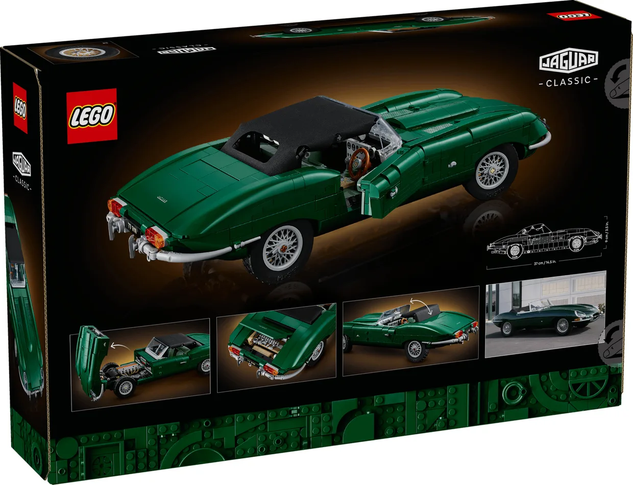 Конструктор LEGO Icons Jaguar E-Type (11381) — фото 21