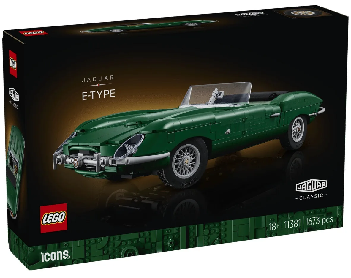 Конструктор LEGO Icons Jaguar E-Type (11381) — фото 22