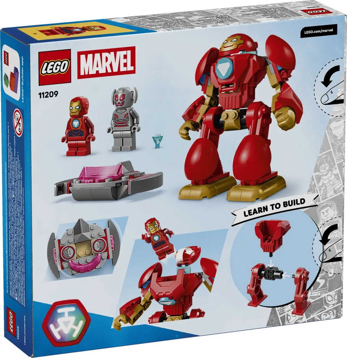 Конструктор LEGO Marvel Альтрон против Железного Человека (11209) — фото 11