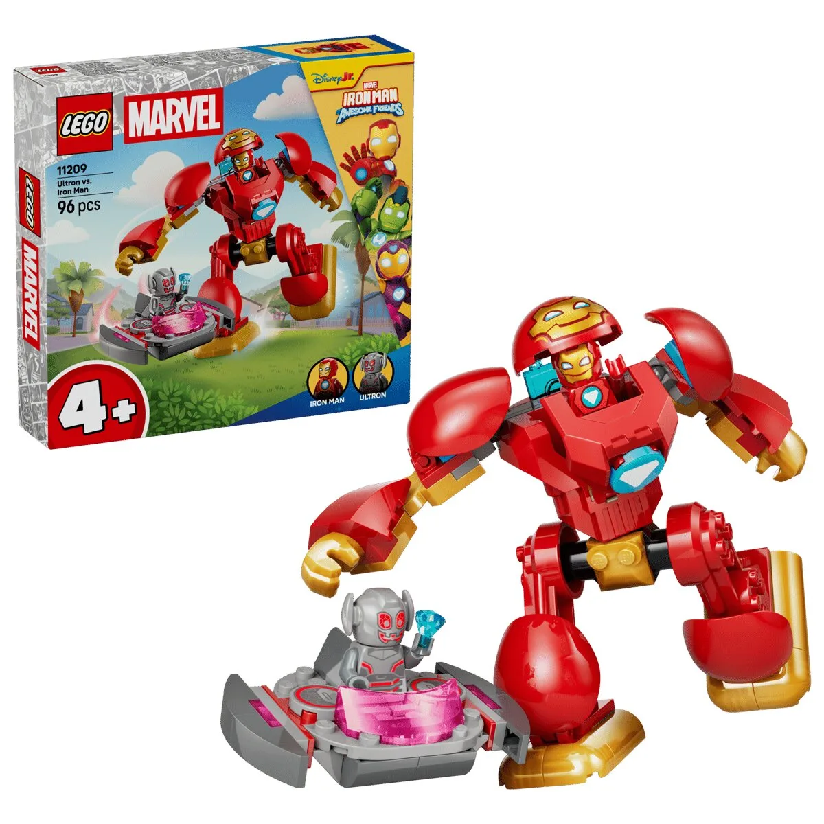 Конструктор LEGO Marvel Альтрон против Железного Человека (11209) — фото 13