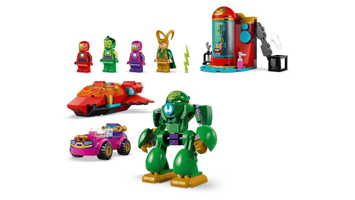 Конструктор LEGO Marvel Локи против команды Железного Человека (11211) — фото 5