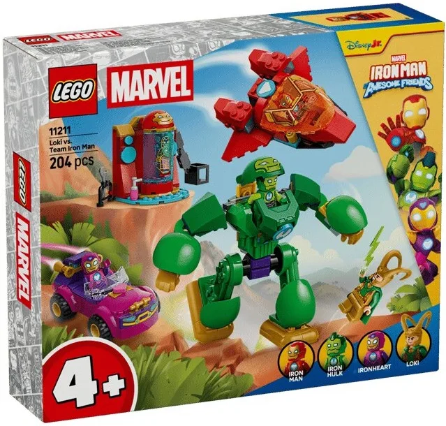 Конструктор LEGO Marvel Локи против команды Железного Человека (11211) — фото 10