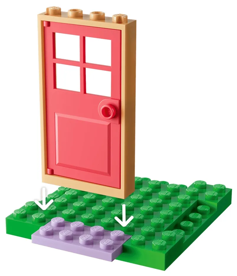Конструктор LEGO Gabby's Dollhouse Садовый домик Котофеи (11212) — фото 4