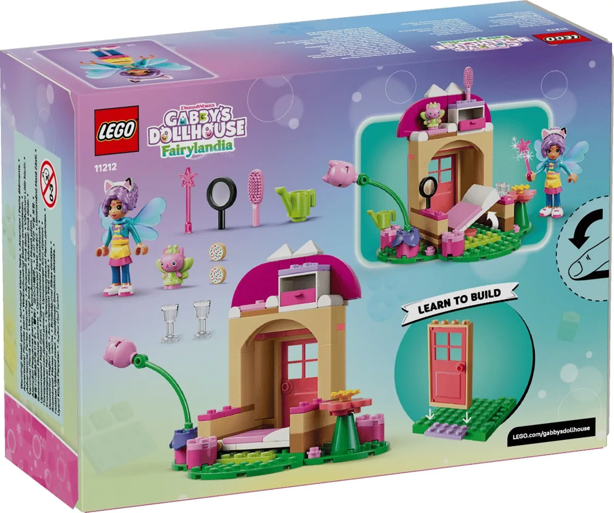 Конструктор LEGO Gabby's Dollhouse Садовый домик Котофеи (11212) — фото 10
