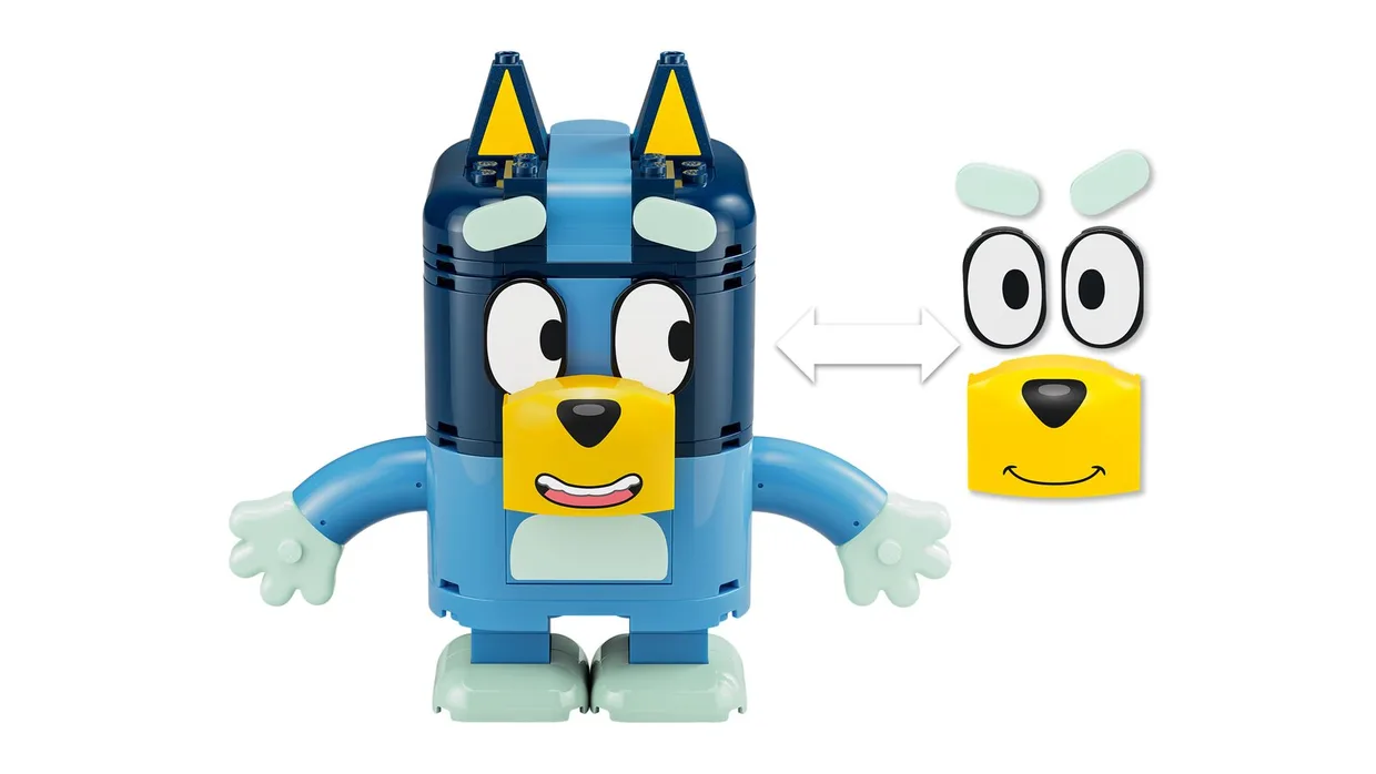 Конструктор LEGO Bluey Семья Блуи из кубиков (11217) — фото 6