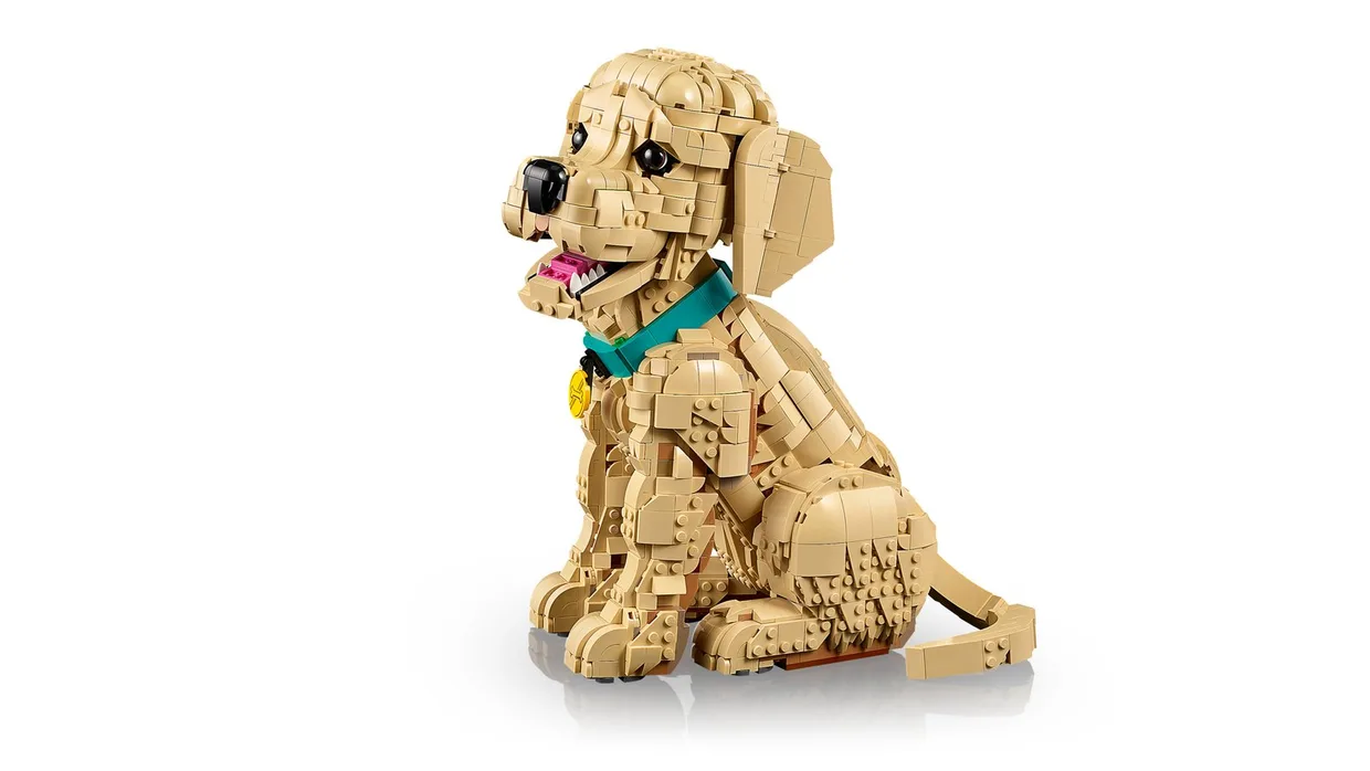 Конструктор LEGO Icons Щенок золотистого ретривера (11384) — фото 6