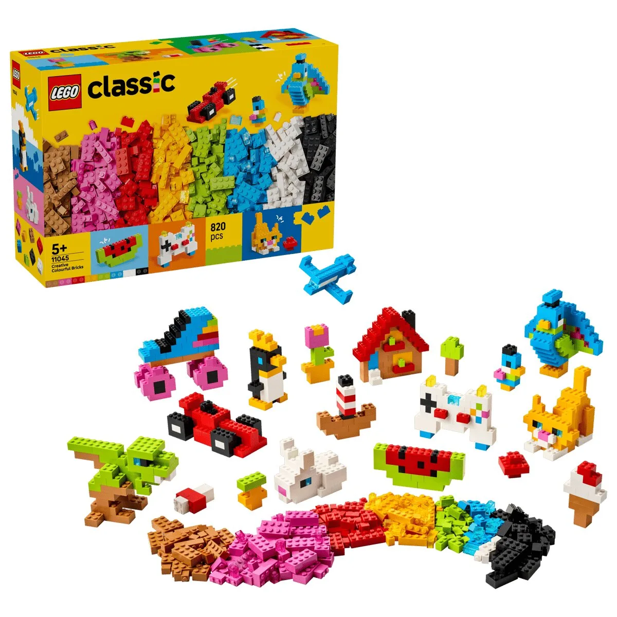 Конструктор LEGO Classic Креативні барвисті цеглинки (11045)