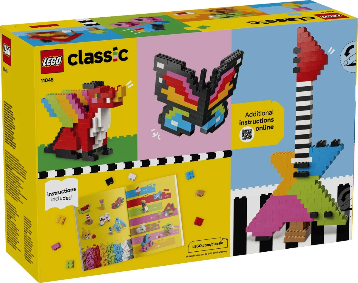 Конструктор LEGO Classic Креативні барвисті цеглинки (11045) — фото 20