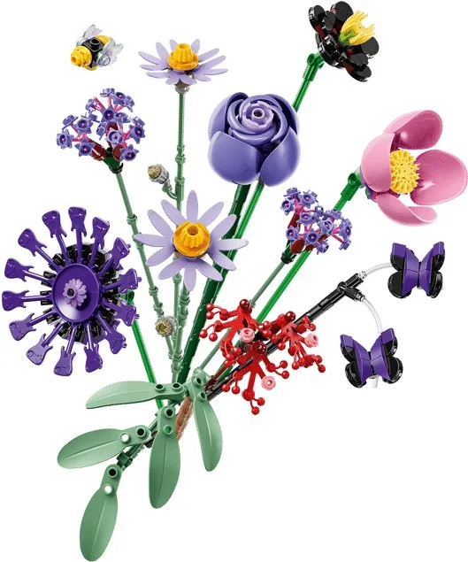 Конструктор LEGO Botanicals Букет цветов Оливии Родриго (11507) — фото 5