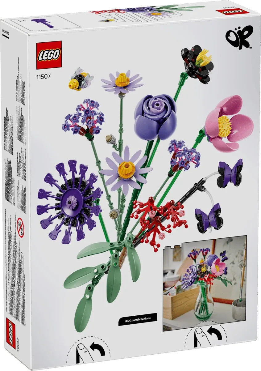 Конструктор LEGO Botanicals Букет цветов Оливии Родриго (11507) — фото 11